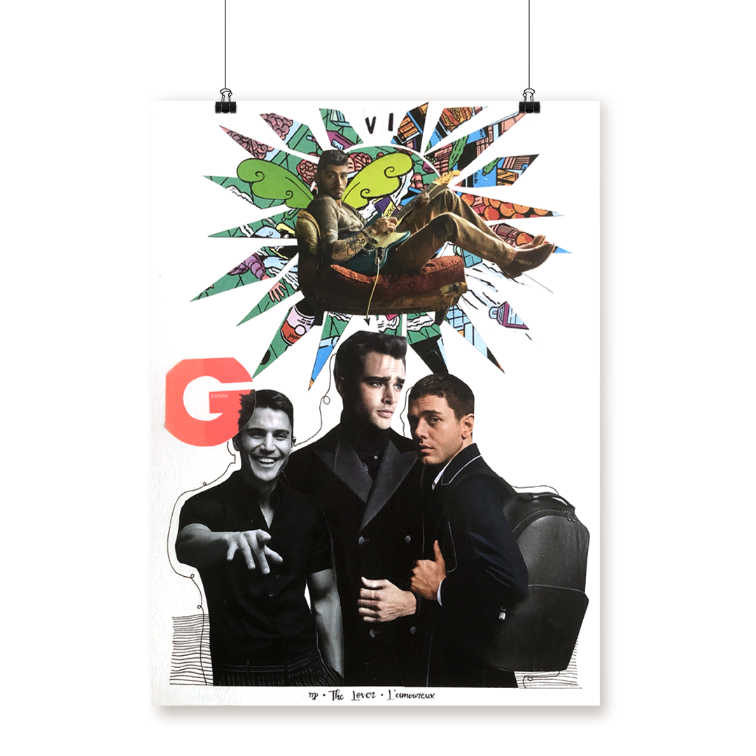 Collage VI L'amoureux