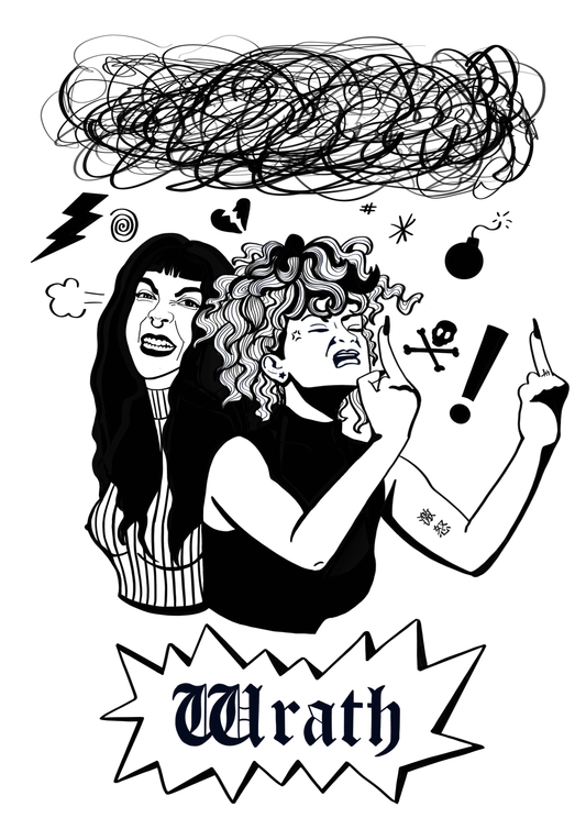Affiche Colère