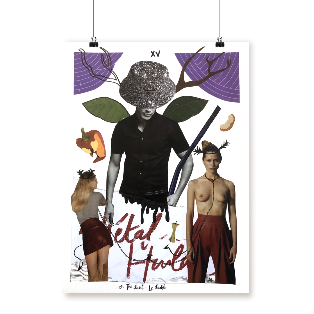 Collage XV Le diable