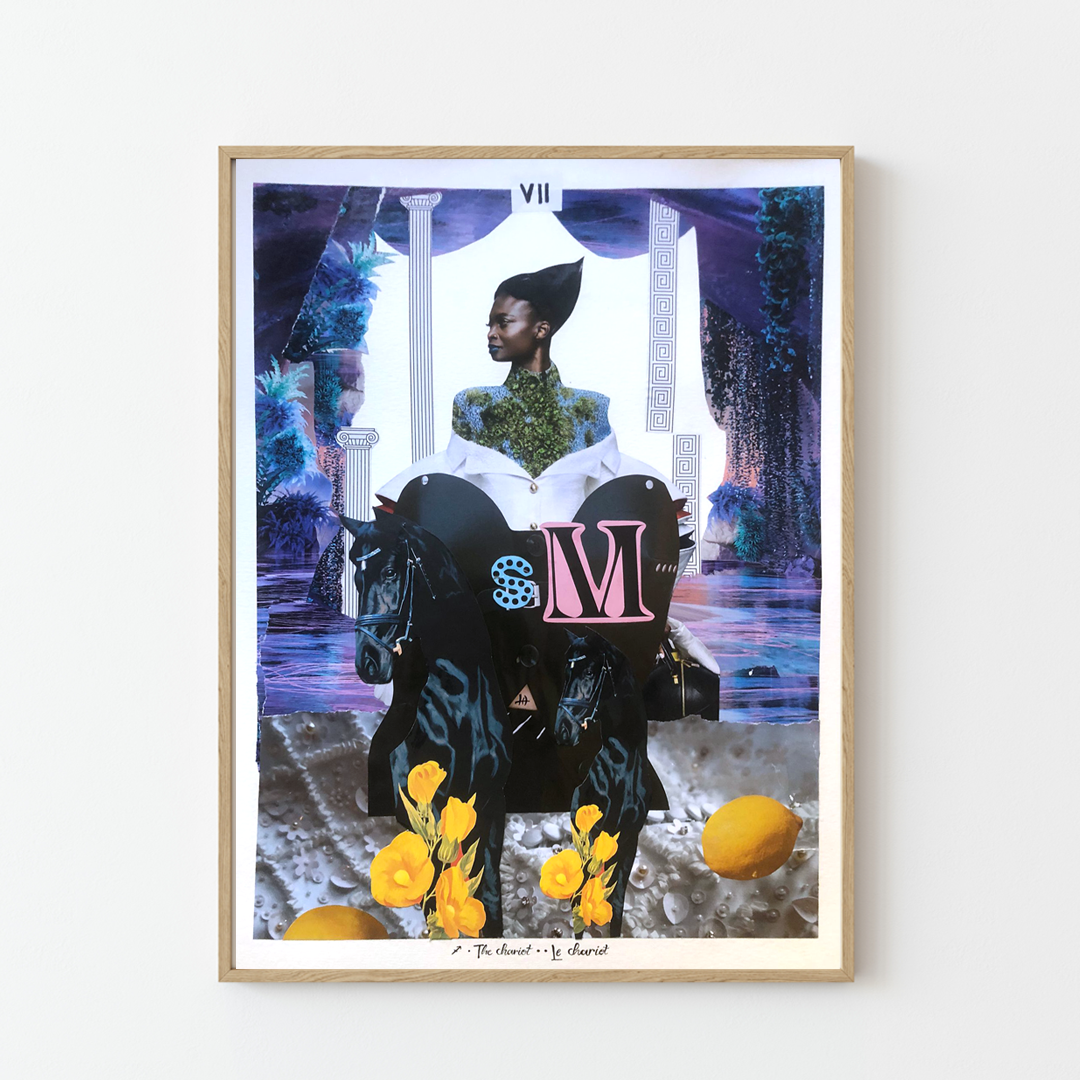 Collage VII Le Chariot